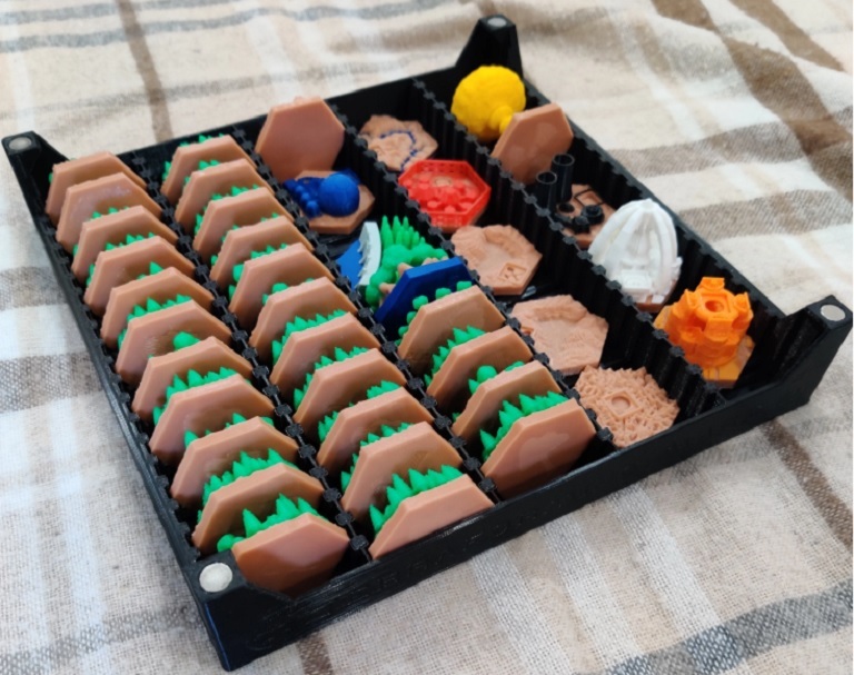 The ideal companion to organize your 3D printed tiles
