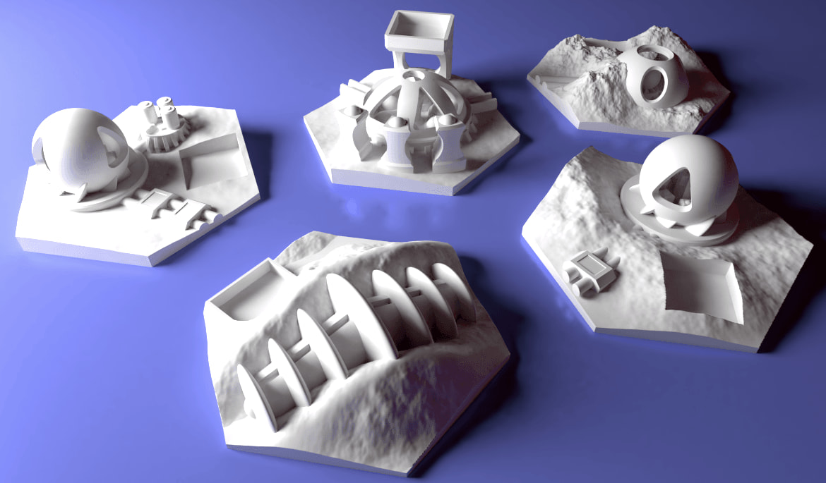 Terraforming Mars 3D Print: 10 Great Game Models