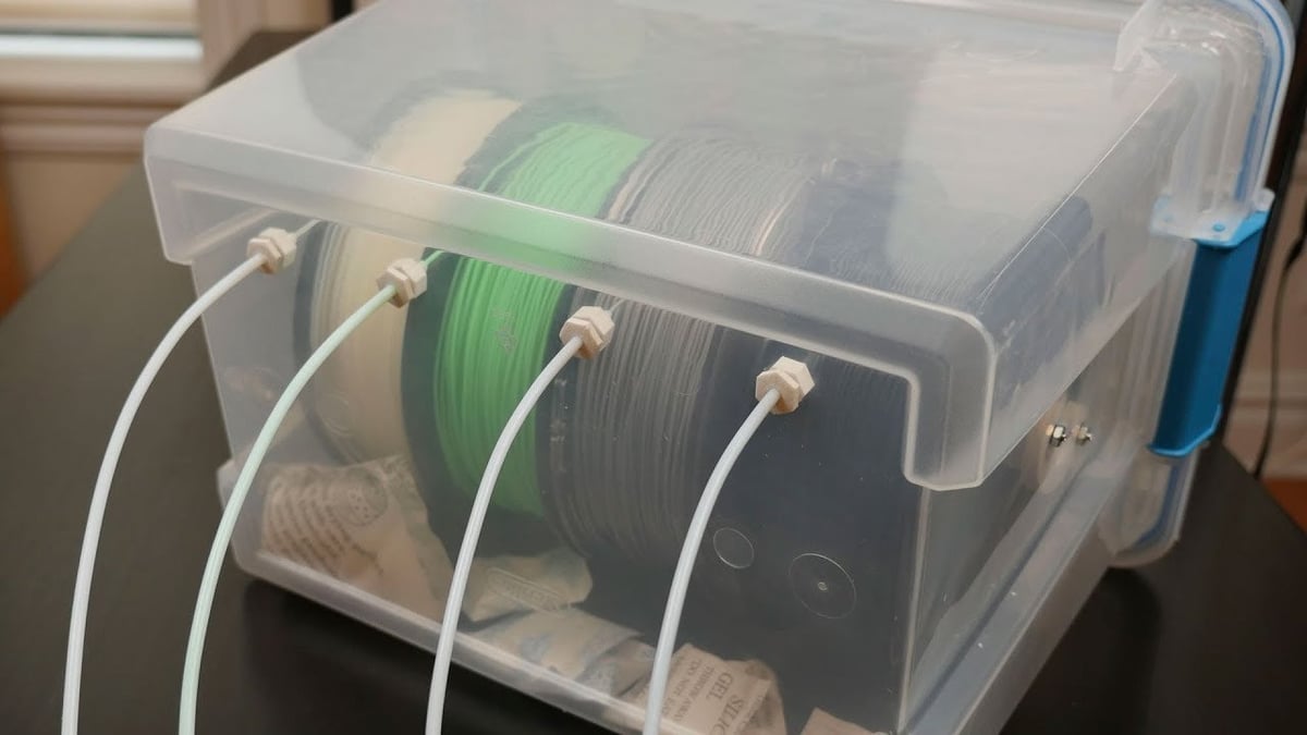 Keep your filament in a storage container and out of the light