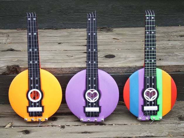 The banjo ukulele can be customized in different ways