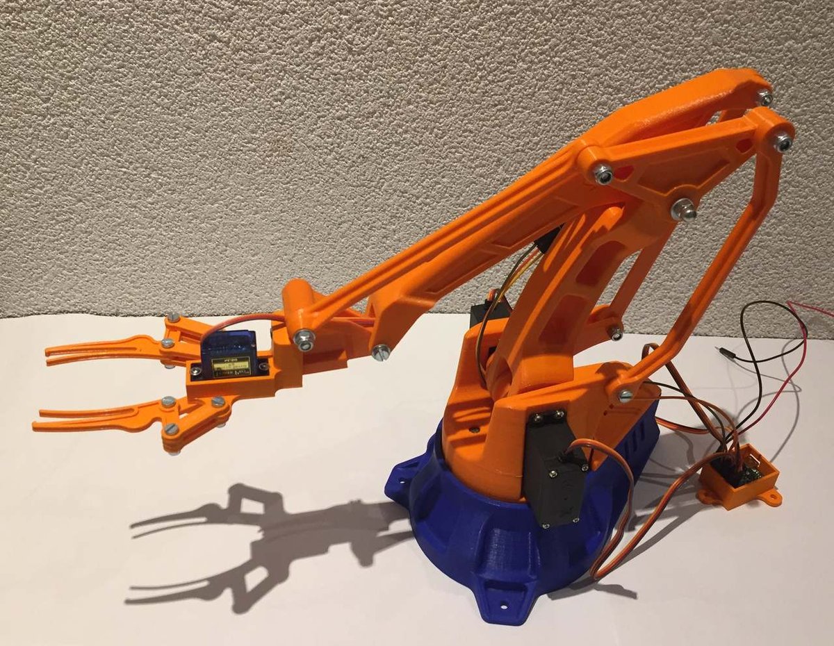 Robot arm? There's an Arduino program for that