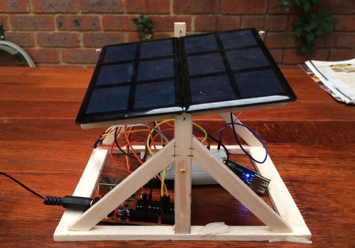 Imagen de Los mejores proyectos Arduino: Panel solar inteligente
