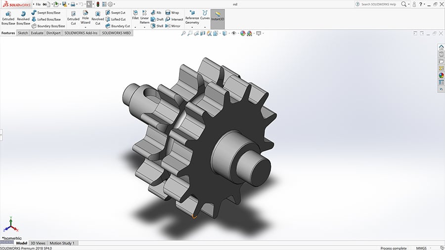 SolidWorks can export several different file formats