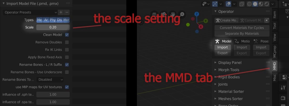 Reducing the scale will help the model fit better in the default scene