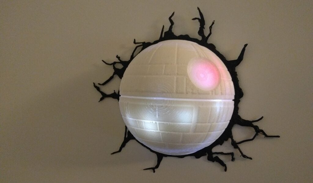 The Death Star can now light up your room