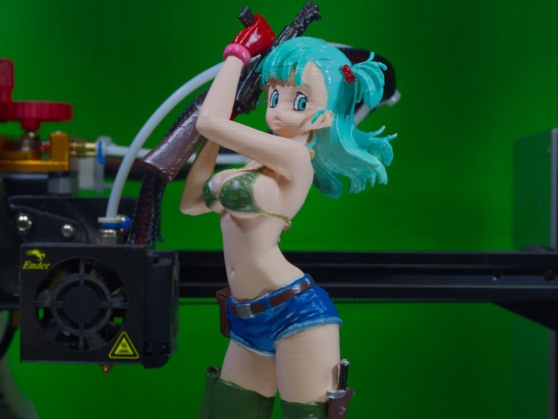 Bulma isn't just cute, she's a force to be reckoned with