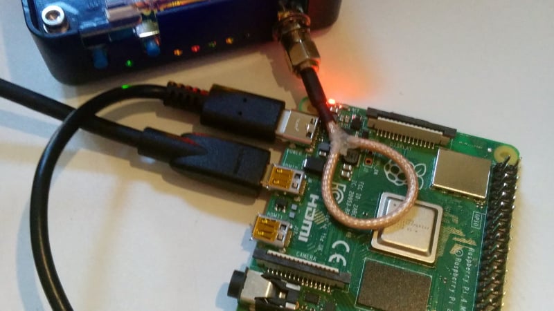 The Raspberry Pi 4B has a good number of connections, including two micro HDMI ports