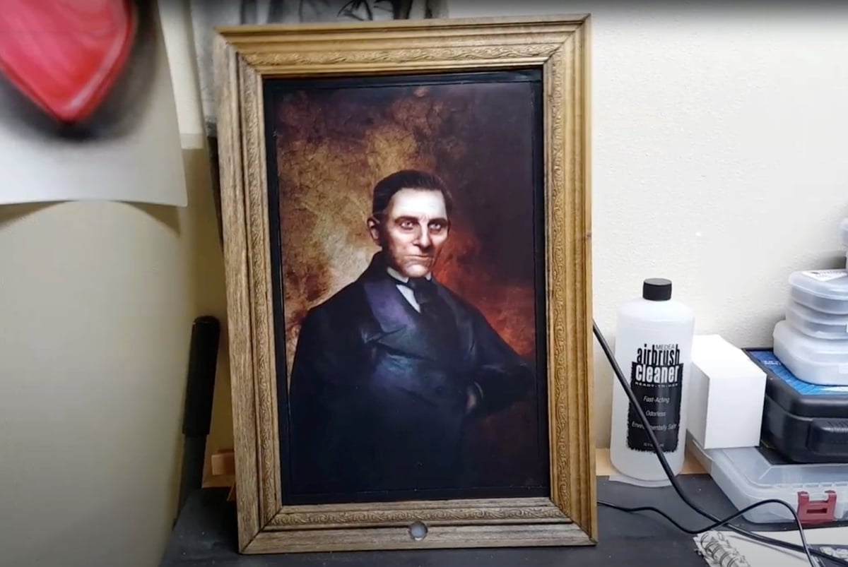 Image of Cool Raspberry Pi Projects: Possessed Portrait
