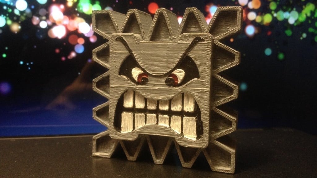 This Thwomp would make a motivating paperweight