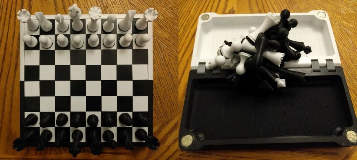 A convenient solution for chess on the go!