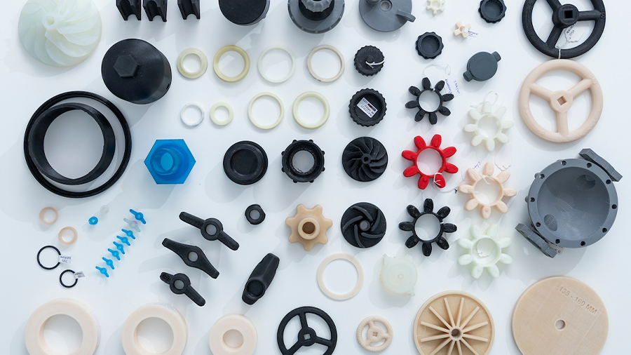 Low-cost spare parts and other low-batch production is viable with 3D printing