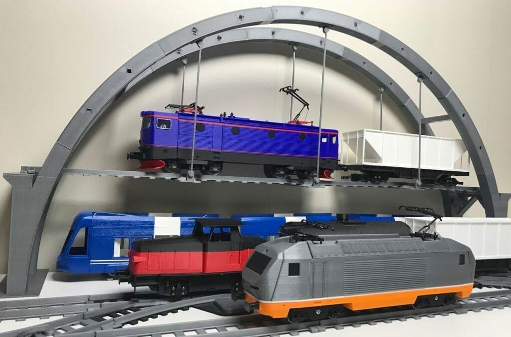 Infinity Train 3D Print Model