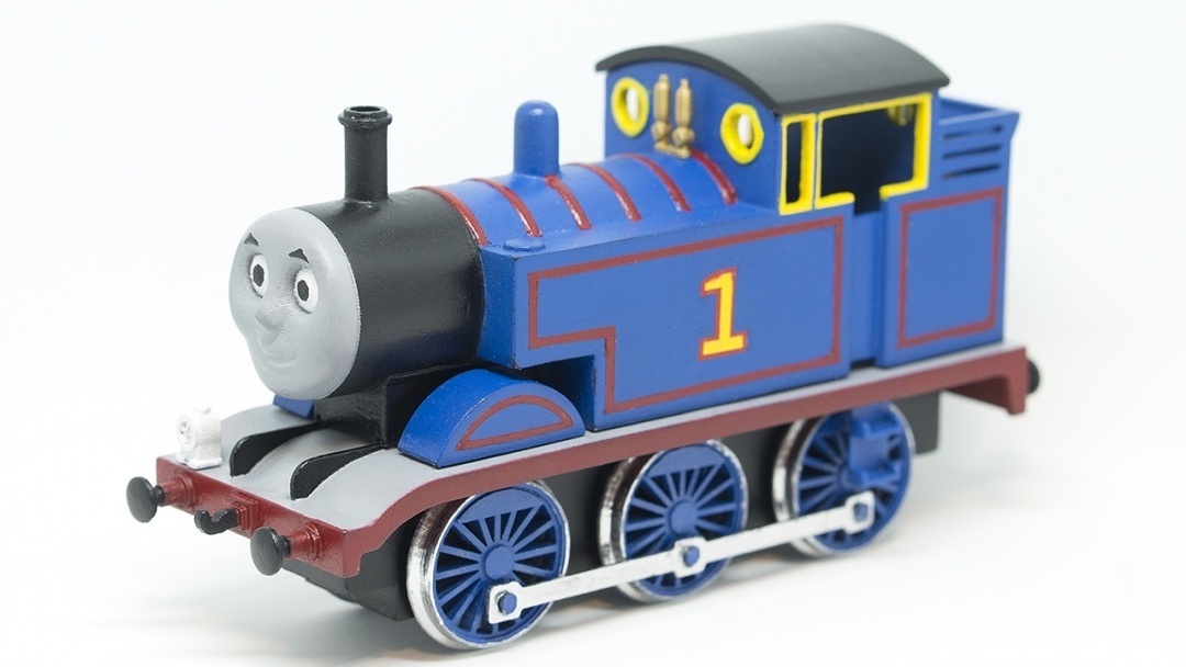 This model of Thomas the Tank Engine is a childhood throwback