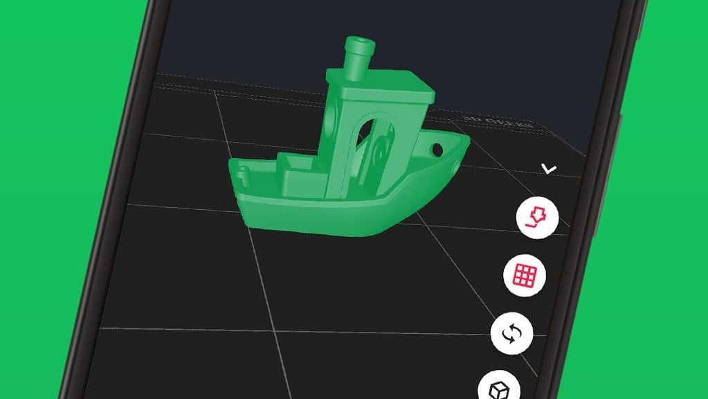 The 3D viewer is an easy way to look at parts before printing them