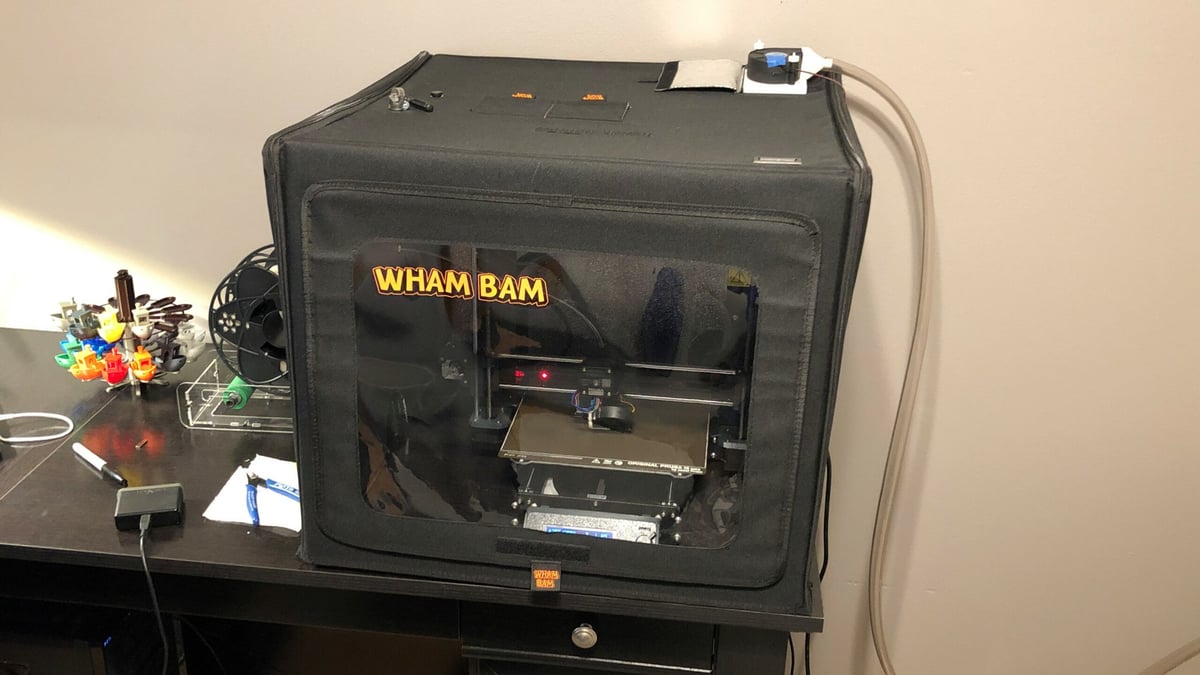 The Wham Bam HotBox has zipper doors on the front and the top