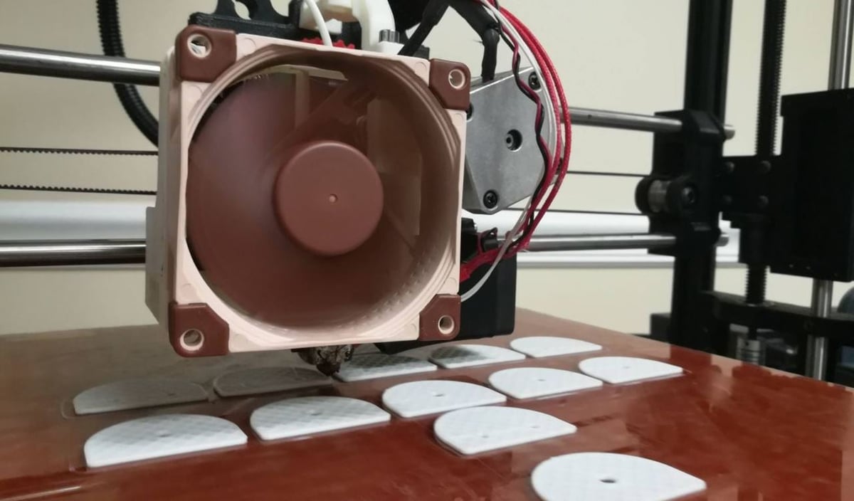 Noctua fans work great to cool your hot end and are very silent