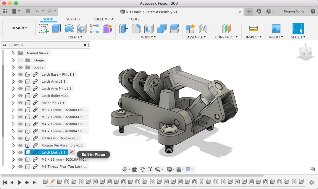 Fusion 360 is a great tool that enables users to design complex parts