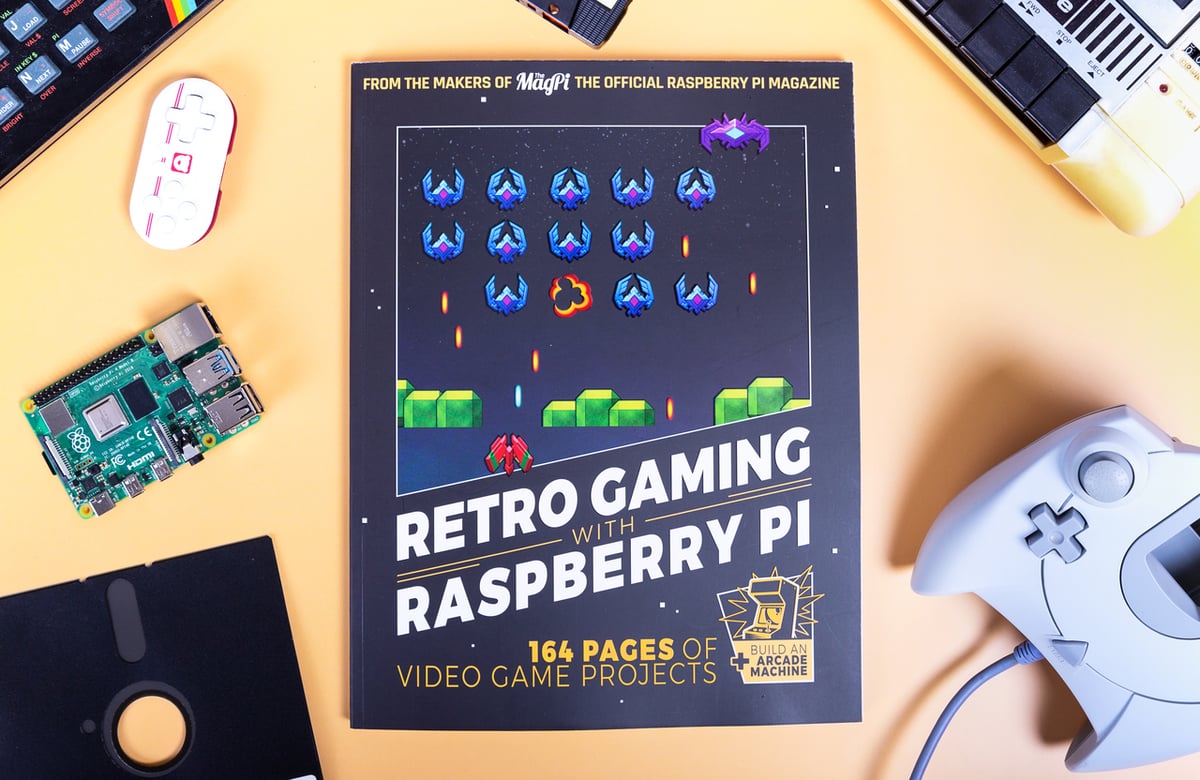 Code your own games, create your own console! A wide variety of accessories lets anyone turn the Raspberry Pi into a custom gaming machine, both software and hardware.