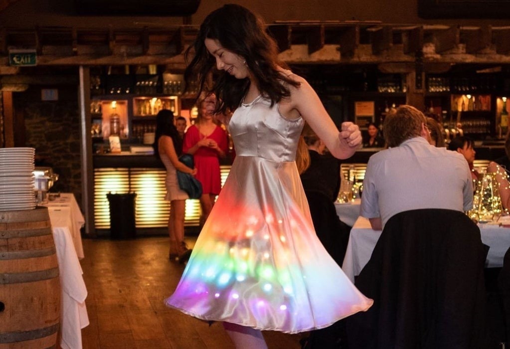 The Raspbery Pi can turn your clothing into an interactive rainbow!