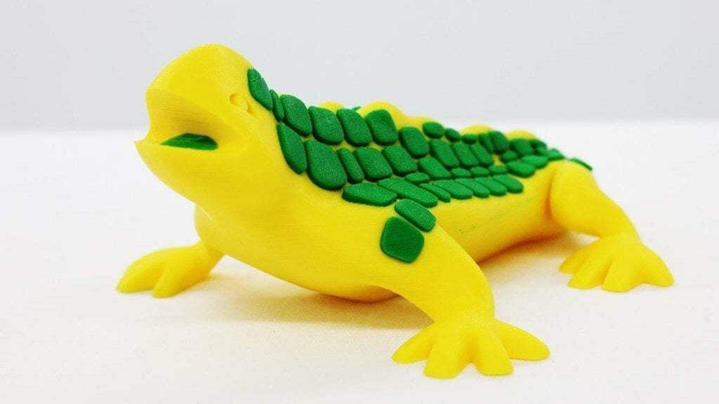 This salamander will be a strong challenge to your printer