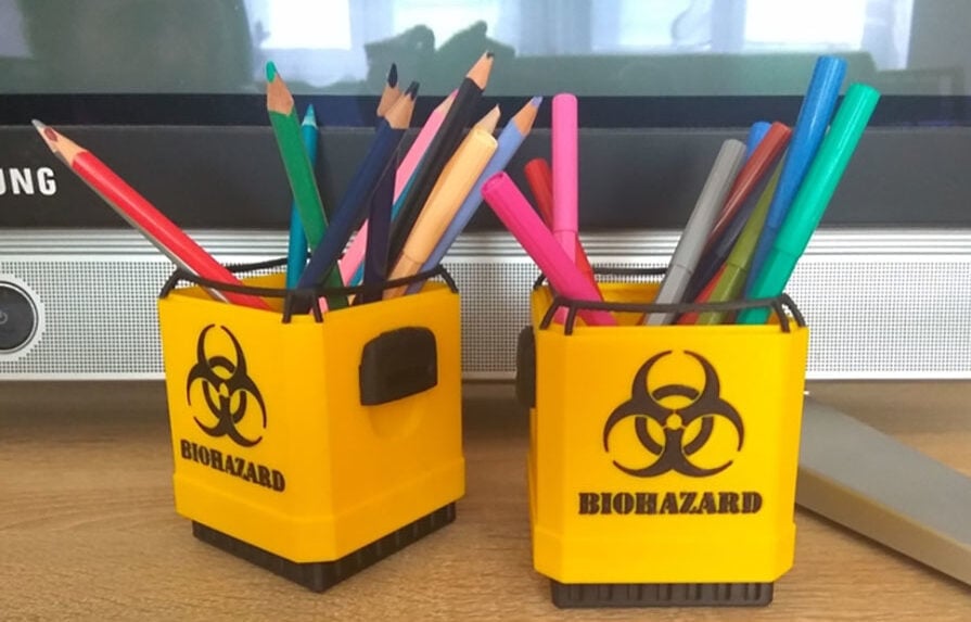 Your pencils will burn in this radioactive bin