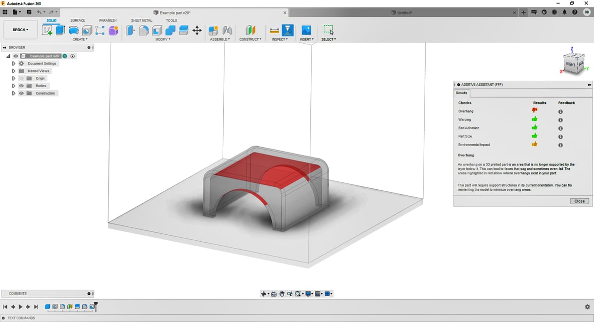 Image of Design for Additive Manufacturing (DfAM) – Simply Explained: Fusion 360