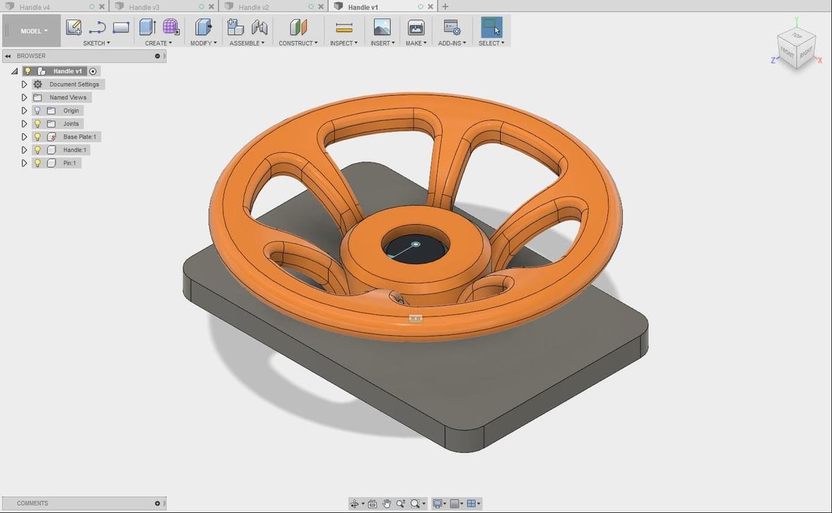 Fusion 360 can open your DXF file directly