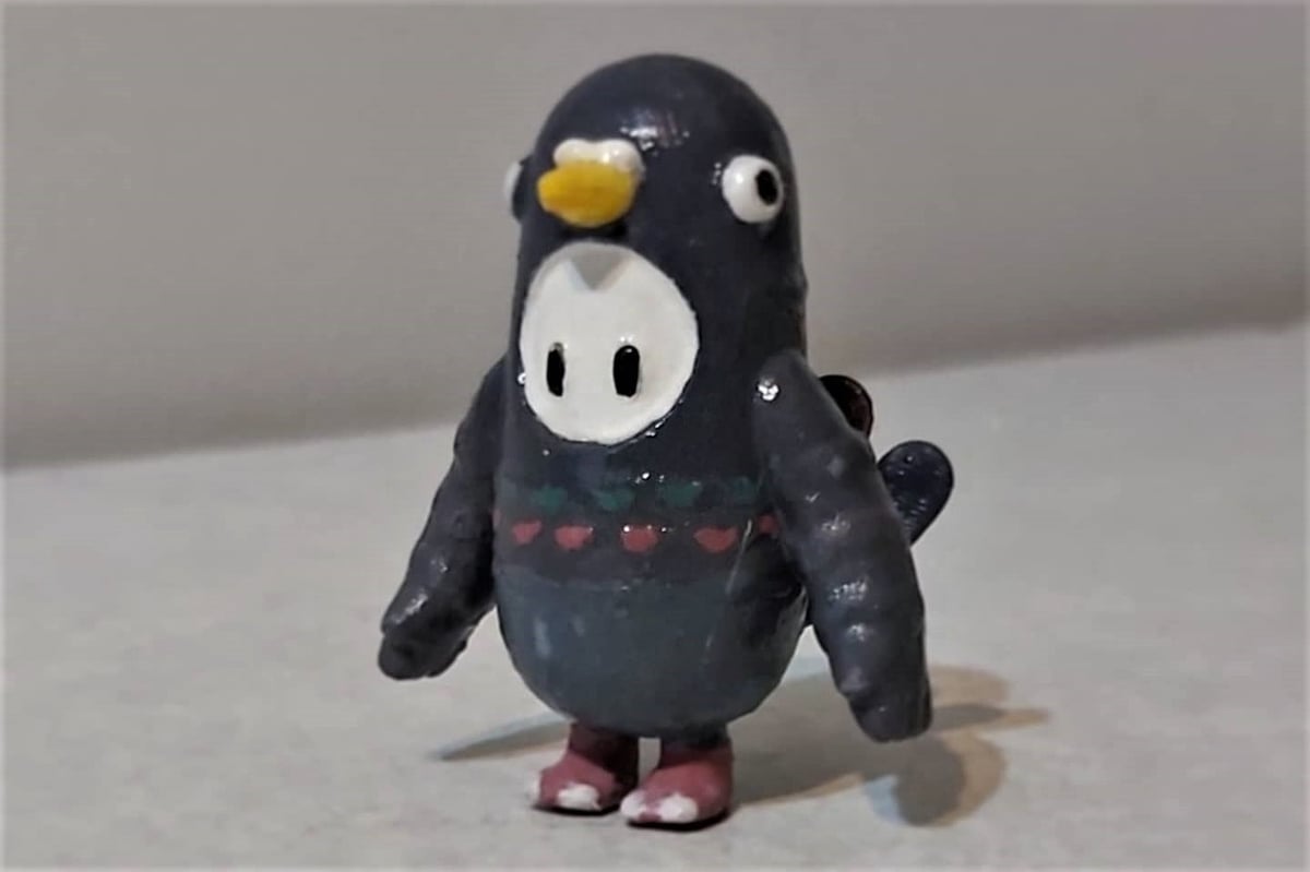 3D print the Pigeon character for good luck in the game