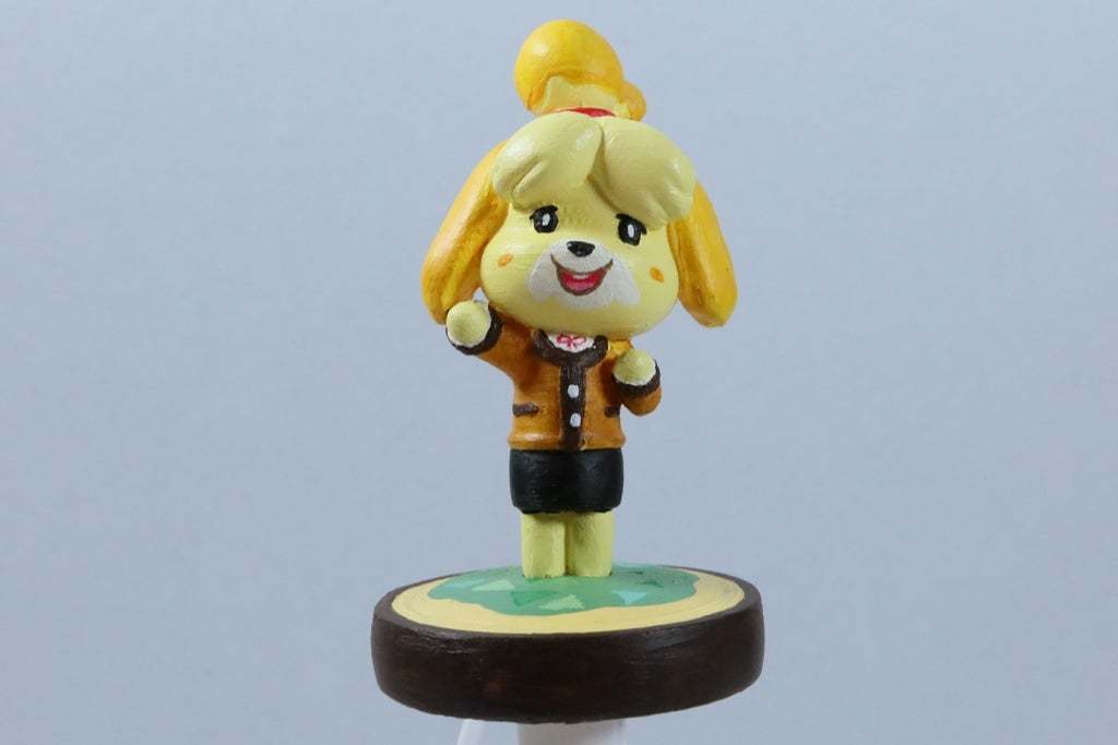 The results for 3D printed Isabelle look of good quality