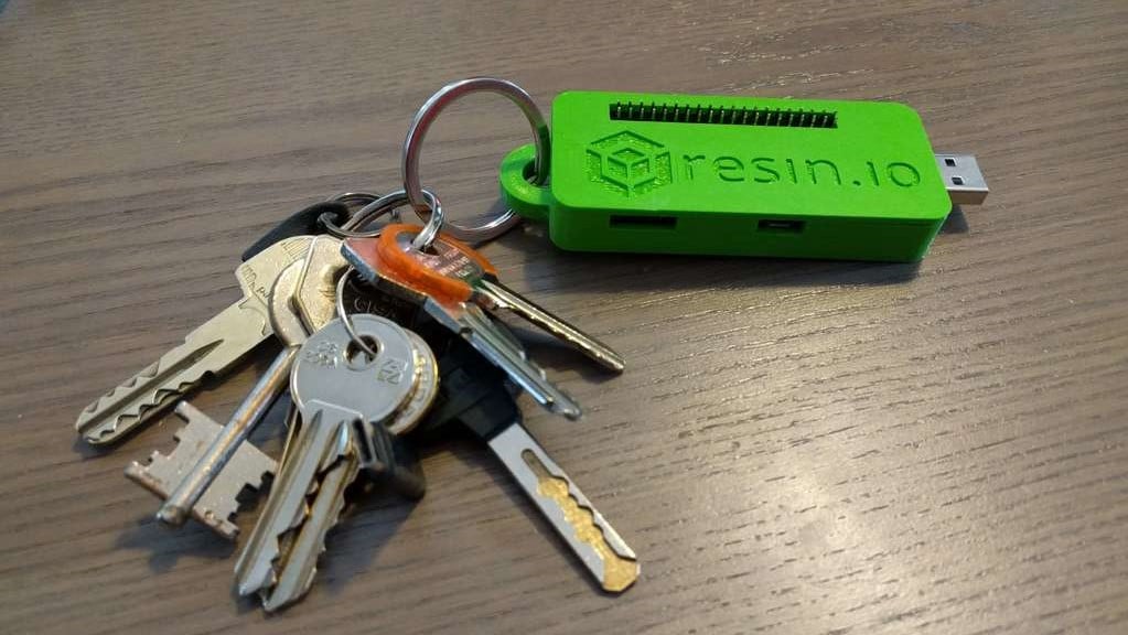 Put your Pi on your keychain
