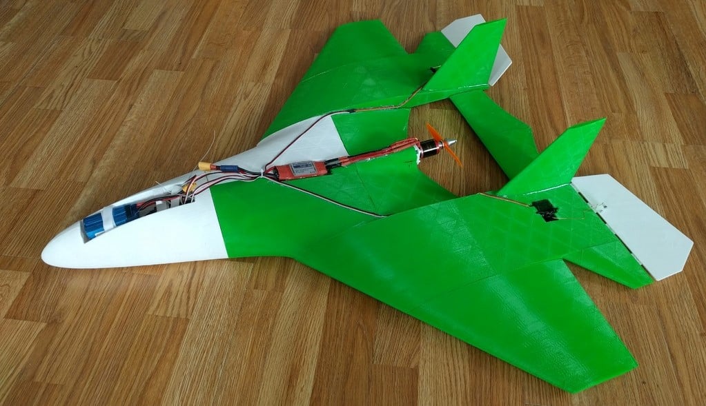 A super lightweight and simple RC plane model