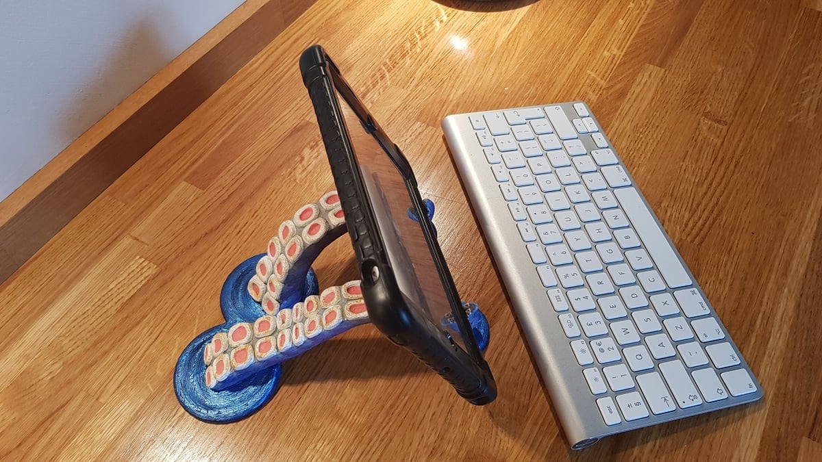 When you don't know what to give, try a tentacle tablet stand!