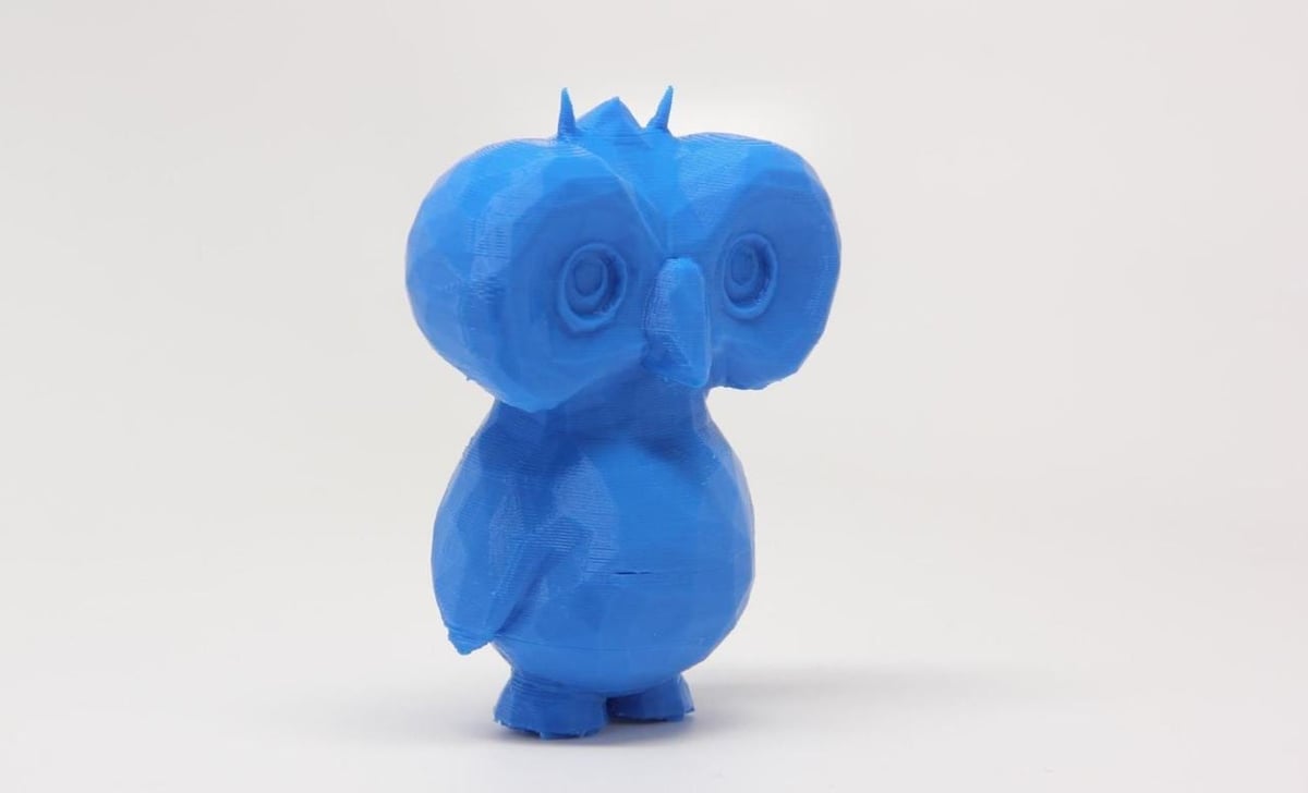 This little low-poly owl should be a straightforward print