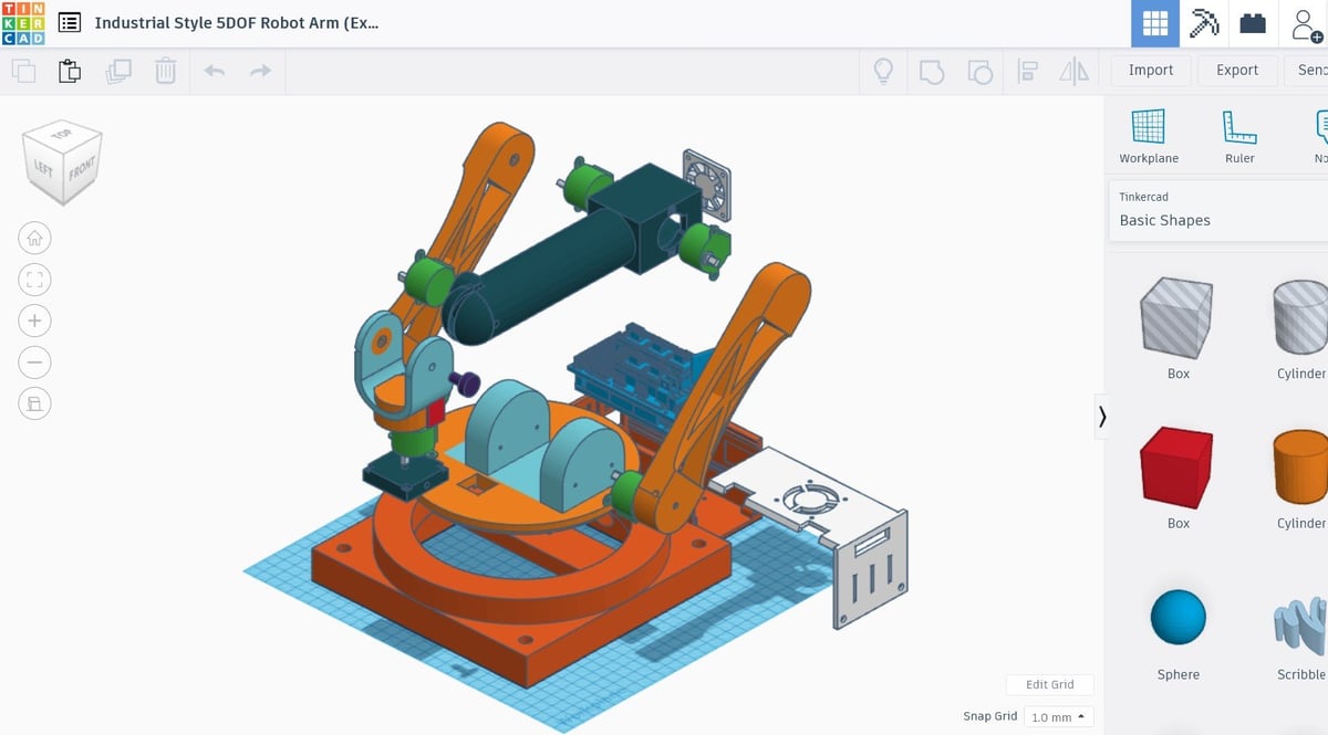 Foto de Software para impressora 3D / Programa para impressora 3D: Tinkercad