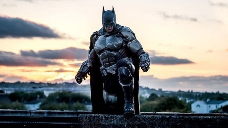 It's not who you are underneath this awesome Batman cosplay, but what you do while you're wearing it that defines you