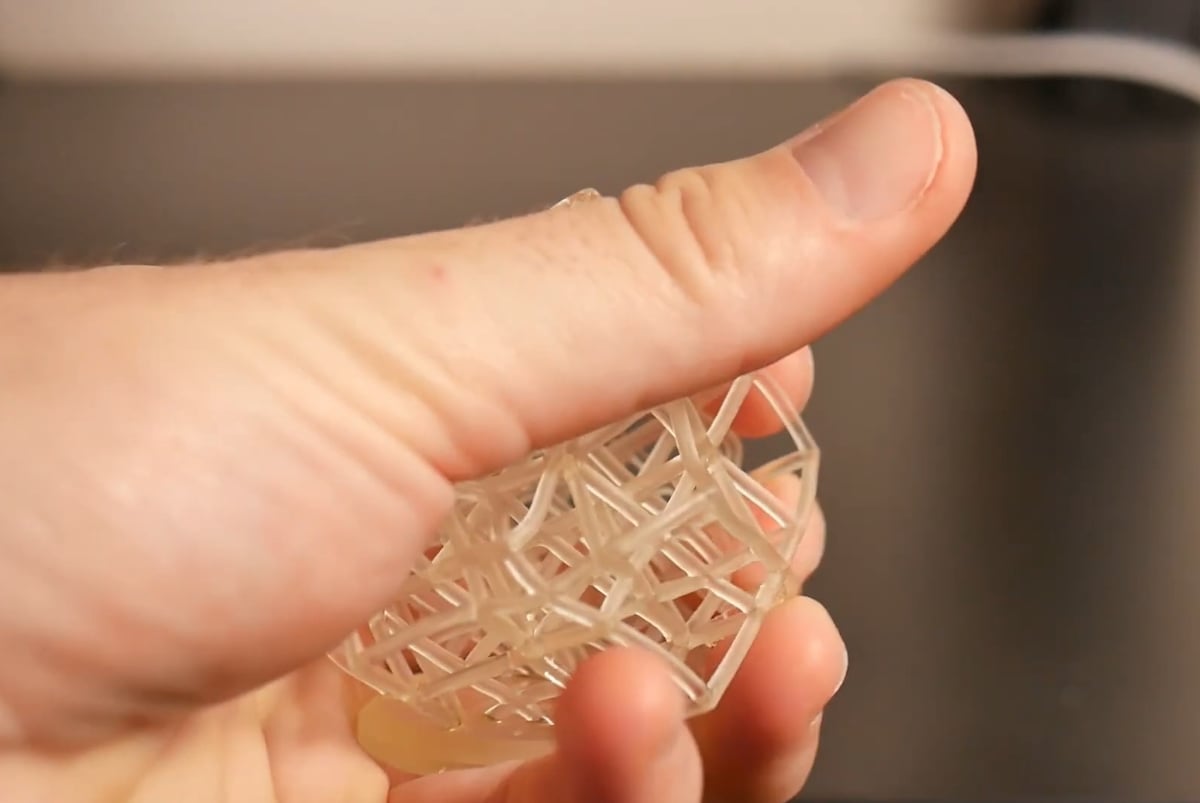 3DFilaPrint Flexible Clear Resin for 3D Resin Printers 1kg - 3D FilaPrint