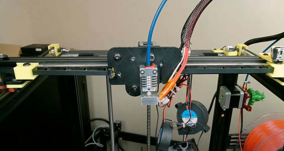 There are configuration files for the Ender 5 Plus with the stock or an all-metal hot end