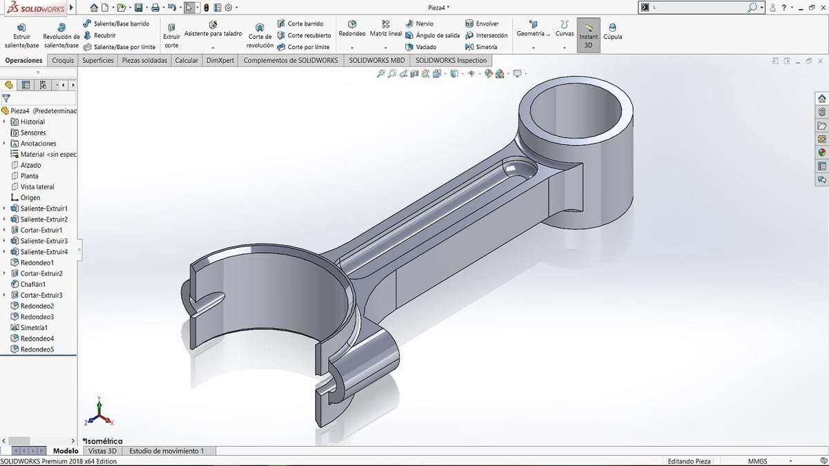 SolidWorks is an industrial-level design software that has built-in CAM integration