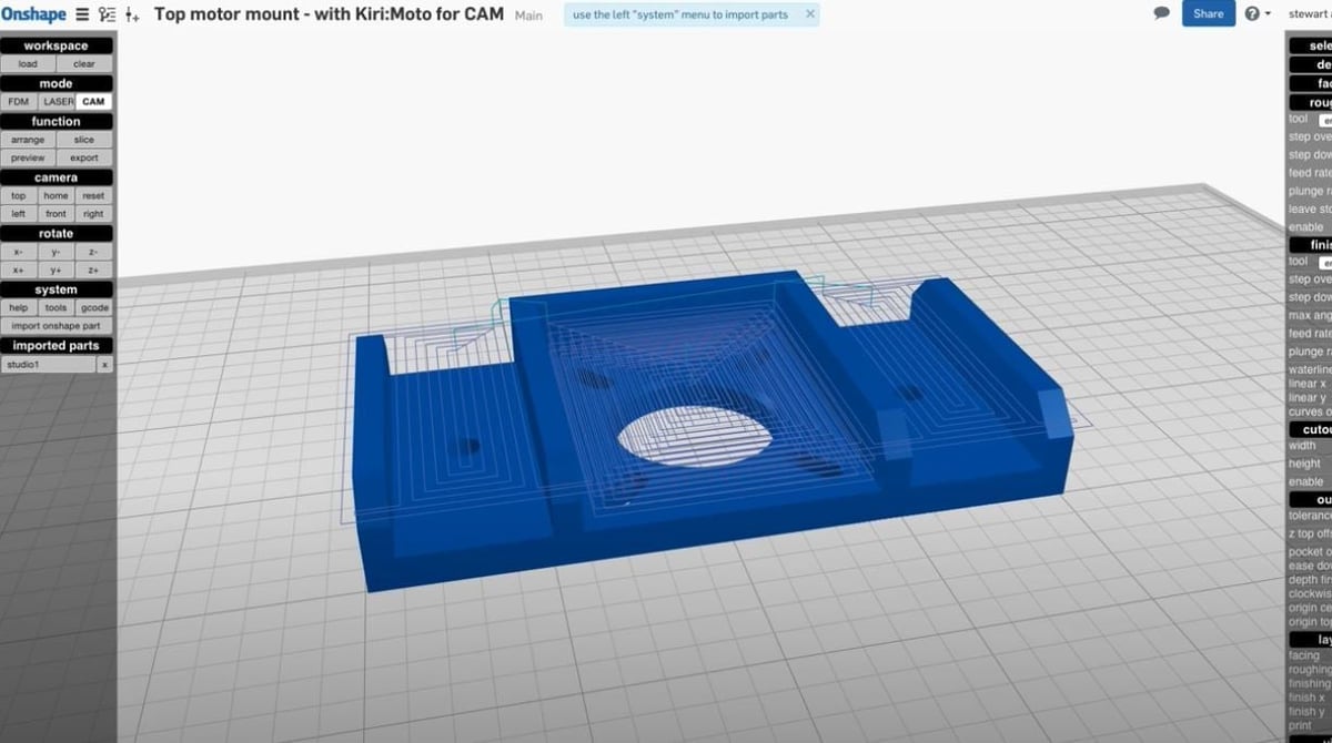 Kiri: Moto is integrated into Onshape as well as Thingiverse