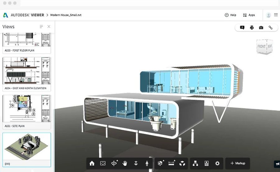 Autodesk Viewer is a popular alternative to 3D Viewer