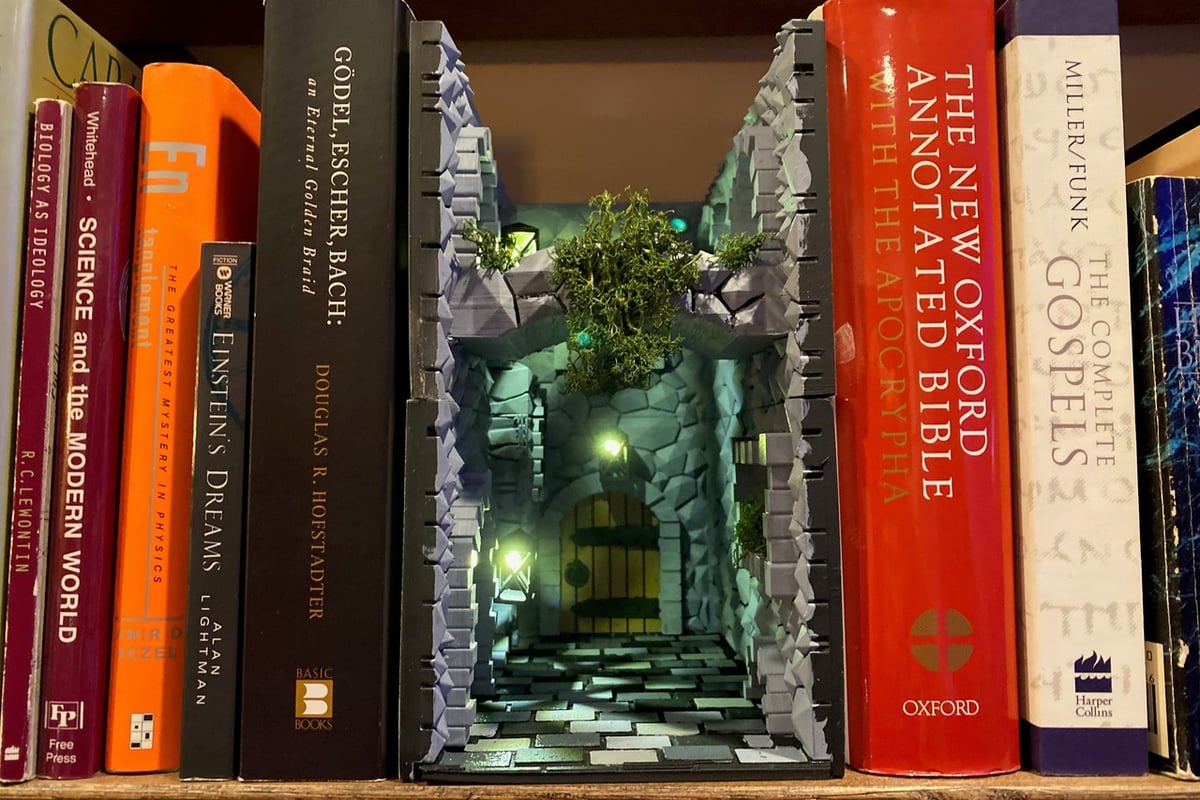 Show that books are a gateway to new worlds!