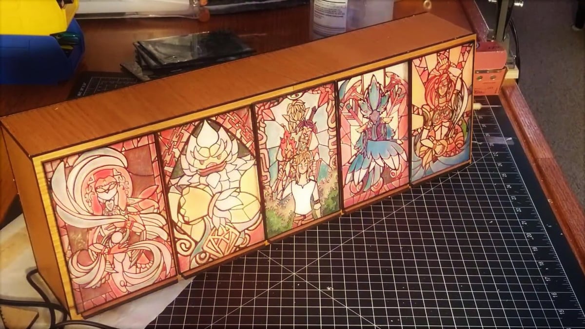 You can make beautiful artwork with your Glowforge