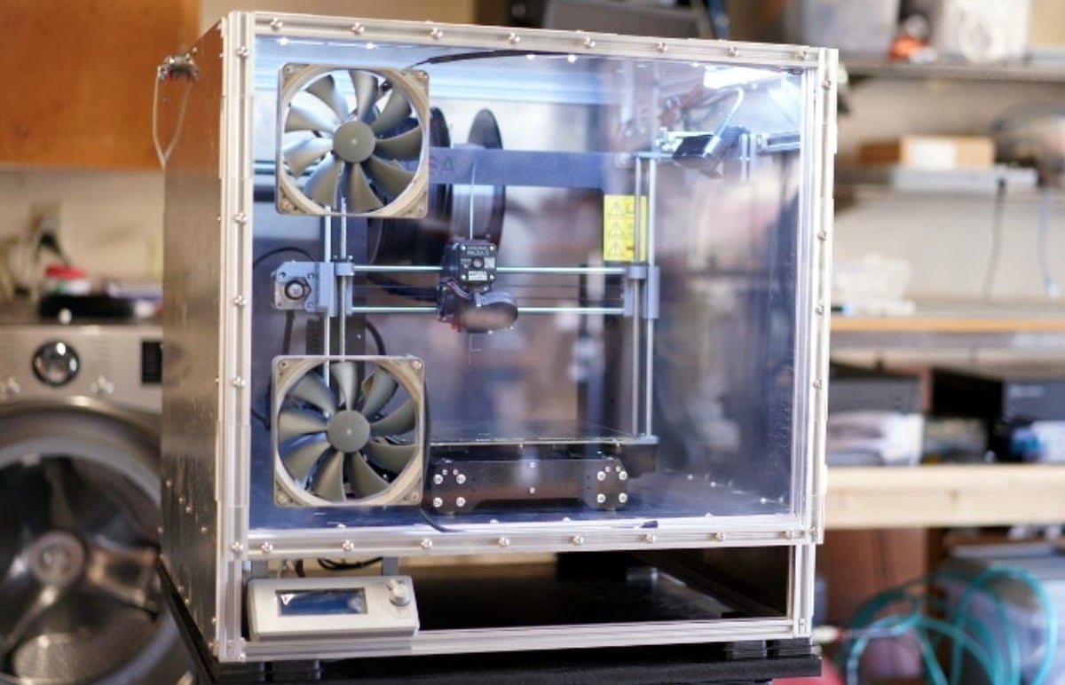 Enclosures are necessary for printing ABS