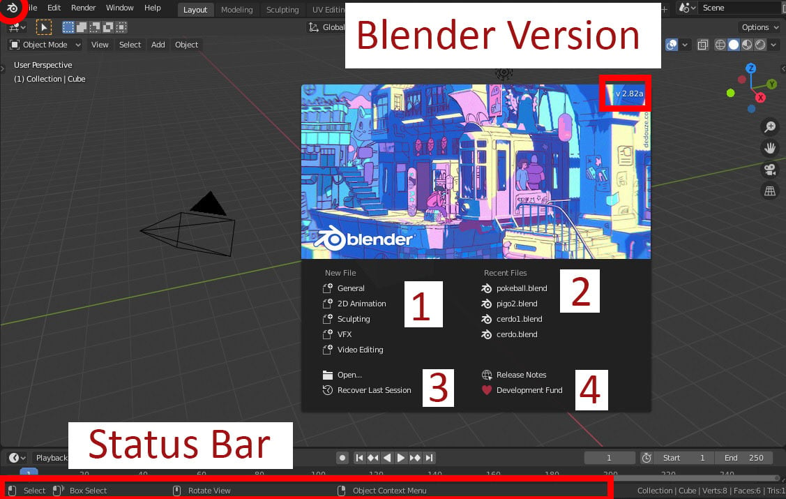 Get the most out of Blender by accessing the useful links