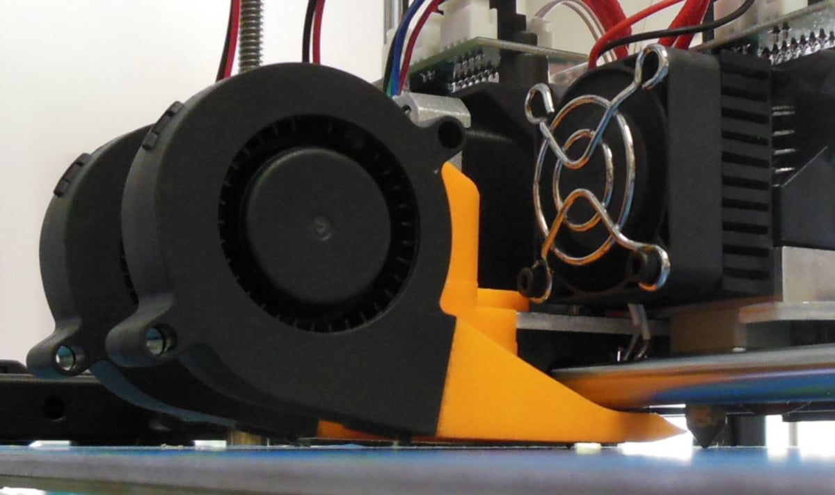 Fans are important for printing overhangs