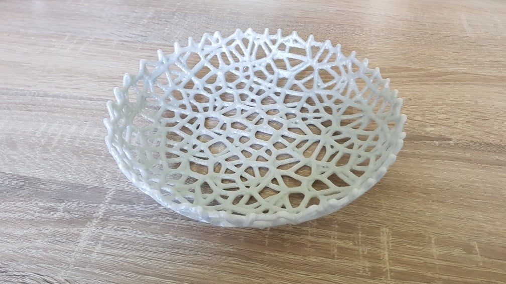 This intricate bowl will look stylish all year round!