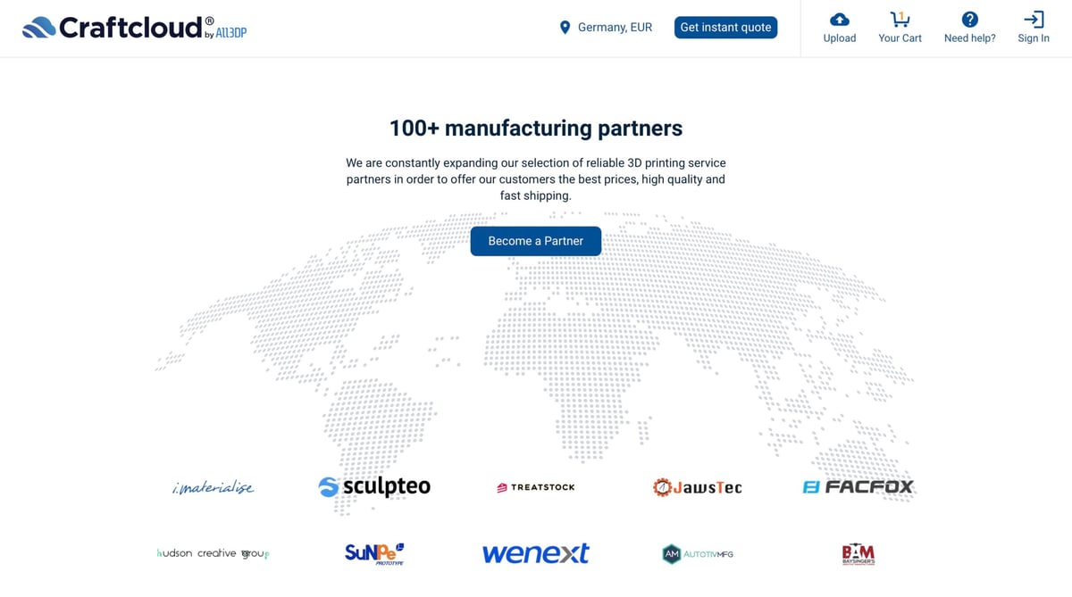 Image of Industrial 3D Printing Service: Best Providers: Craftcloud