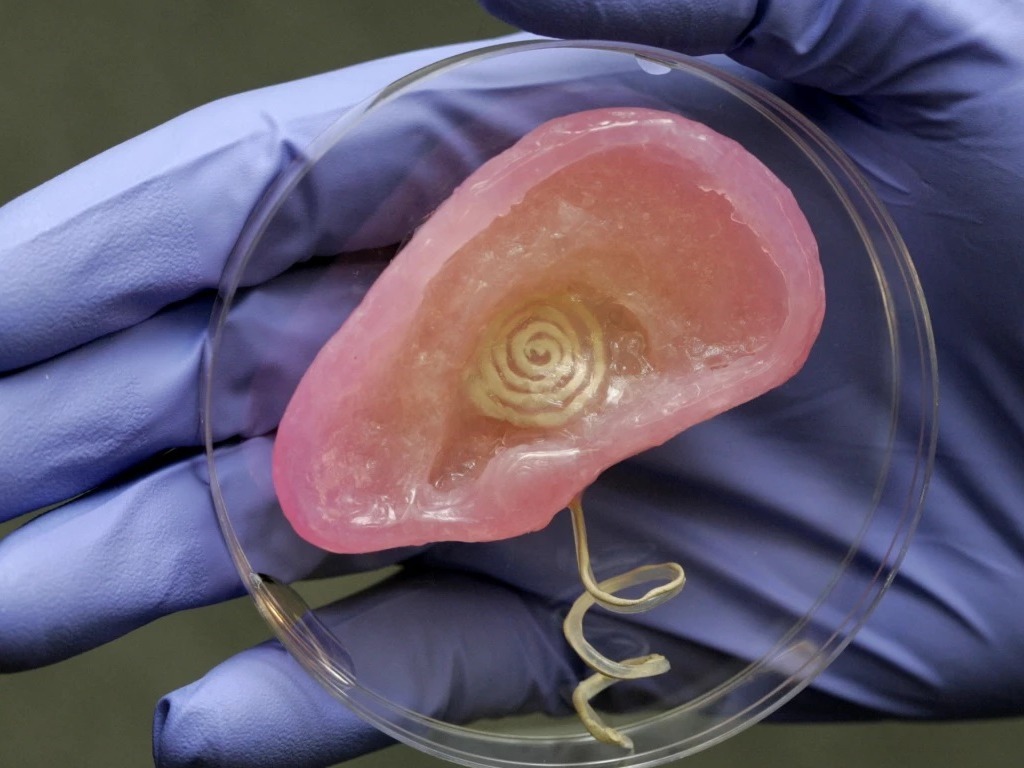 Science fiction comes to life with this ear that can pick up radio signals
