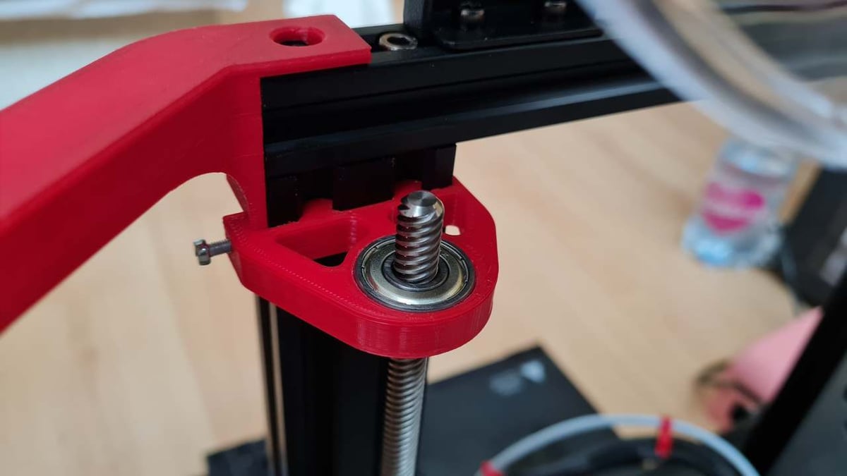 This upgrade slides onto the Mega Zero's aluminum extrusion frame and you can use a screw to clamp it to the extrusion