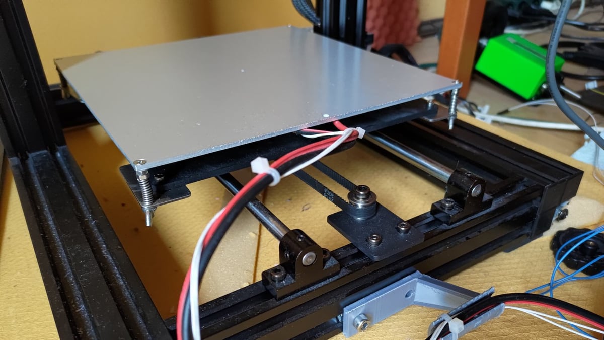 Adding a heated bed to the Mega Zero allows you to print with more materials